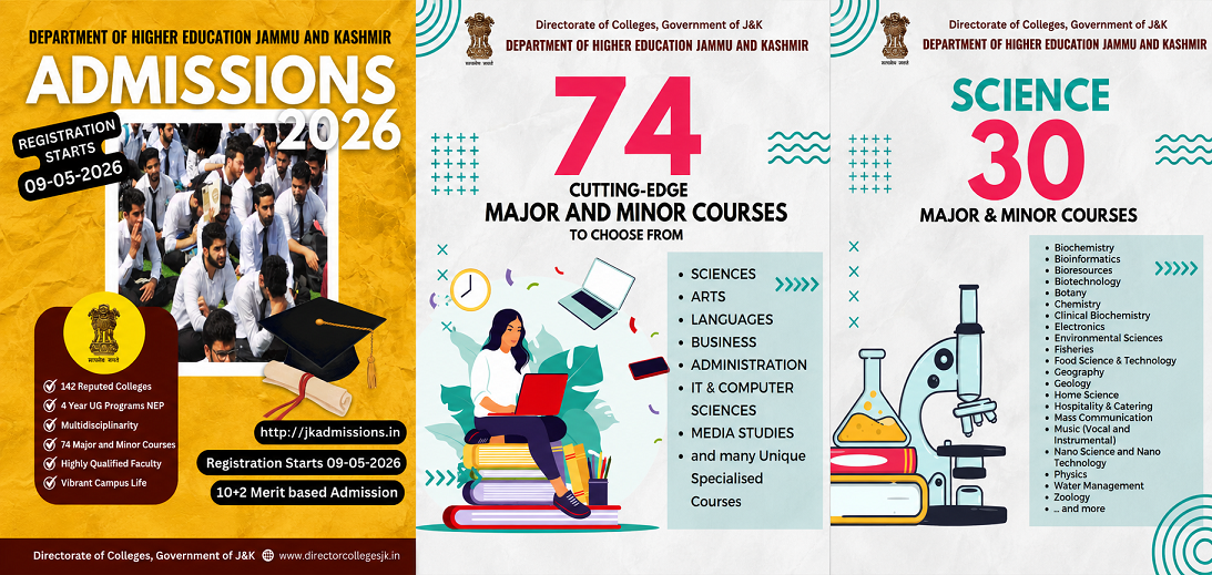 Click Here to Apply for Sem-1 Session 2026-27 (NEP) Click here to apply